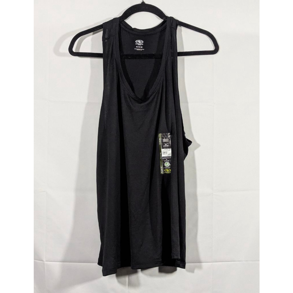 Athletic Works Black Racerback Tank Moisture Wicking XL